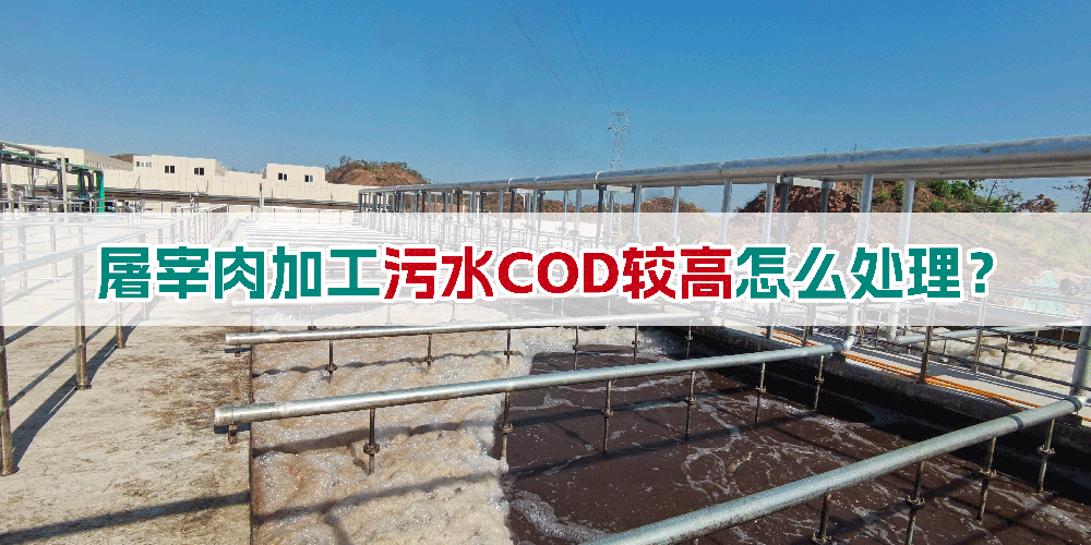 屠宰肉加工污水COD較高怎么處理？