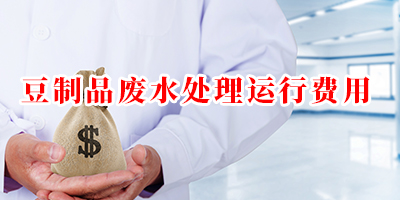 豆制品廢水處理運行費用是多少？