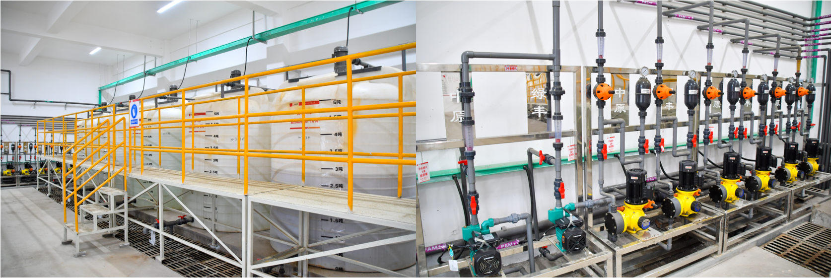 綠豐環(huán)保污水處理加藥系統(tǒng)